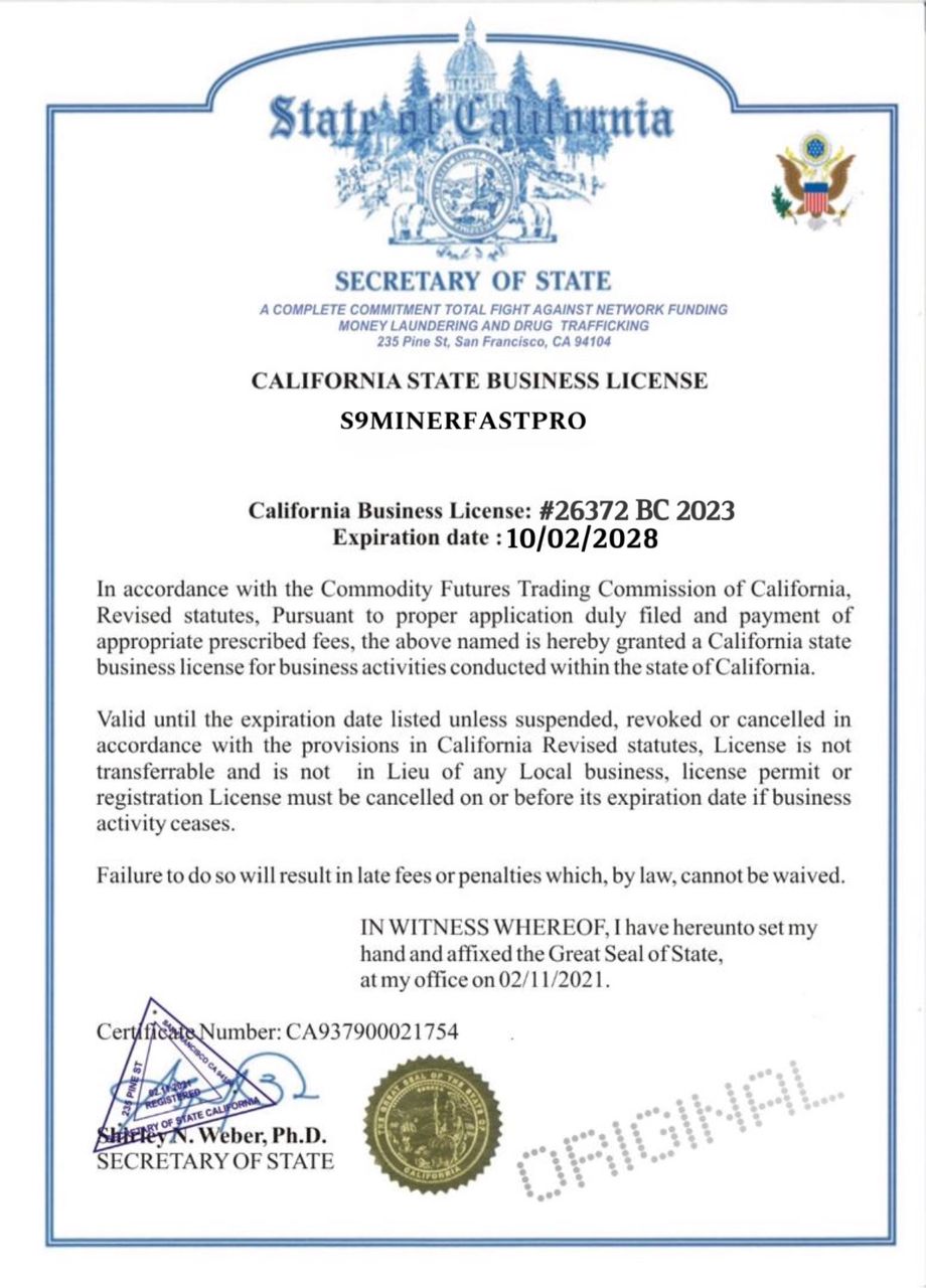 Certificate 1